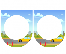 [개별도안] 운전 면허 시험 중 가랜드