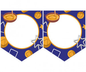 [개별도안] 달콤한 달고나 놀이 가랜드