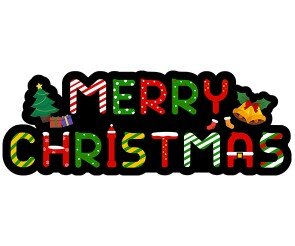 MERRY CHRISTMAS 토퍼