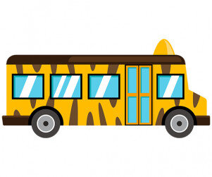 사파리 버스 (옆모습)