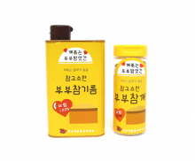 깨볶는 부부방앗간 라벨