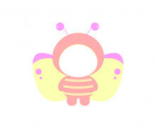 나비 합성이미지