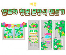 알로하 창문, 문장식 만들기