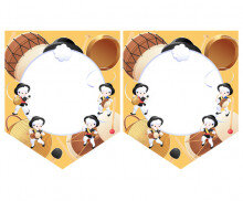 [개별도안] 신나는 사물놀이 가랜드