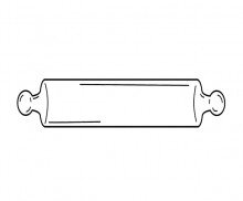 나무 밀대 도안