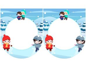 [개별도안] 신나는 스케이트 놀이 가랜드