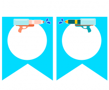 [개별도안] 신나는 물총놀이