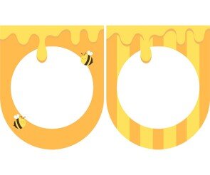 [개별도안] 달콤한 꿀 가게 가랜드