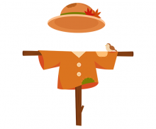 허수아비 합성이미지