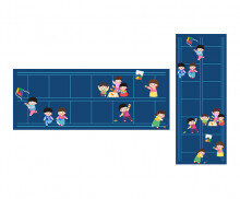 설날에 하는 것 원고지 레터링(문구없음)