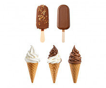 아이스크림(초코, 바닐라)