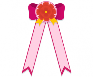 화환 리본 만들기 (문구없음)