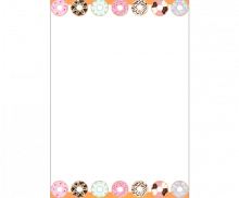 도너츠 테두리 (세로형)