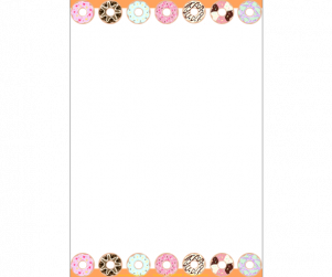 도너츠 테두리 (세로형)