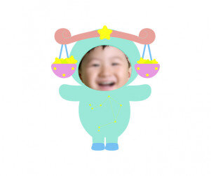 천칭자리 합성이미지