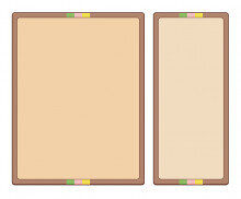 떡 방앗간 메뉴판