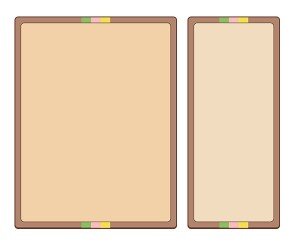 떡 방앗간 메뉴판