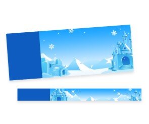 눈꽃축제 입장권 (문구없음)