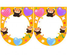 [개별도안] 등원 100일 축하해 가랜드