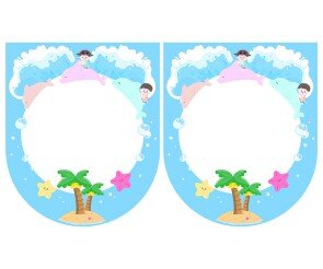 [개별도안] 시원한 여름 가랜드