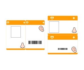 의사 명찰 만들기(이비인후과)(문구없음)