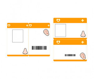 의사 명찰 만들기(이비인후과)(문구없음)