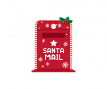 산타마을 우체통