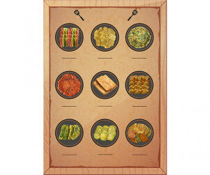 전 가게 메뉴판(문구없음)