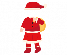 산타 요정 합성이미지