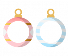 메리 크리스마스 가랜드 개별도안