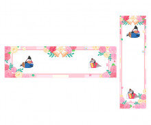 둘이 만나 하나가 된 날 부부의 날 가로 세로 배너 (문구없음)