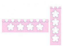 꽃잎 카페 가로 세로 배너(문구없음)