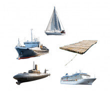 교통기관(돛단배,뗏목,쇄빙선,유람선,잠수함)
