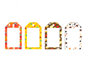 소풍 도시락 텍라벨 4종