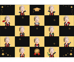 학사모 합성 포토월(문구없음)