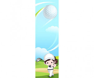 어린이 골프대회 세로 배너(문구없음)