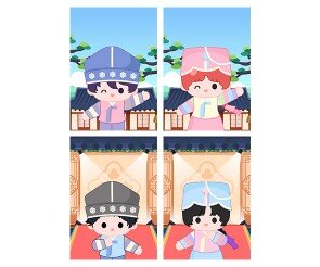 한복 패션쇼 포스터(문구없음)