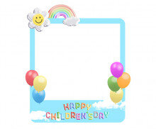 [개별도안] 풍선 폴라로이드