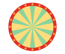 복고데이 라벨 (문구없음)